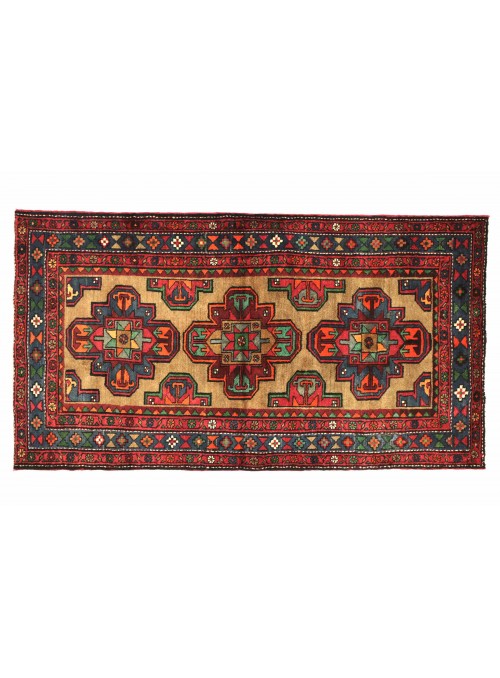 Carpet Hamadan Red 130x210 cm Iran - 100% Wool