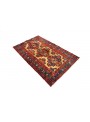 Teppich Hamadan Rot 130x210 cm Iran - 100% Schurwolle