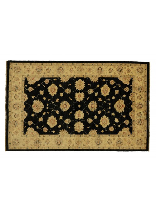 Carpet Chobi Black 150x210 cm Afghanistan - 100% Highland wool