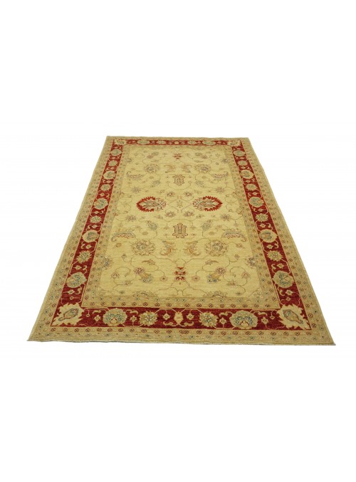 Teppich Chobi Beige 160x250 cm Afghanistan - 100% Hochlandschurwolle