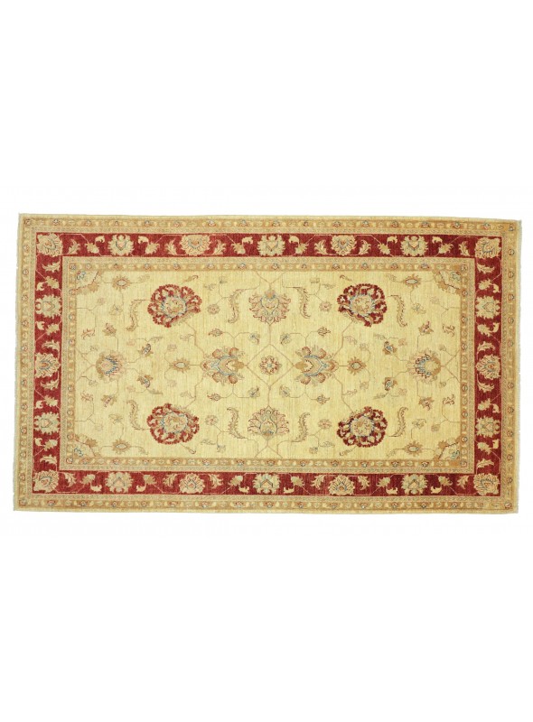 Teppich Chobi Beige 170x250 cm Afghanistan - 100% Hochlandschurwolle