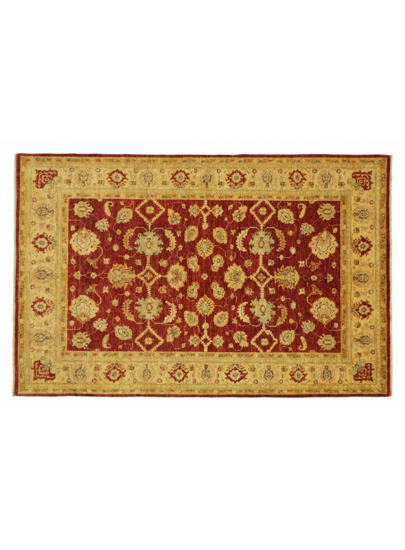 Teppich Chobi Rot 180x240 cm Afghanistan - 100% Hochlandschurwolle