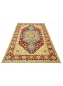 Teppich Chobi Beige 180x260 cm Afghanistan - 100% Hochlandschurwolle