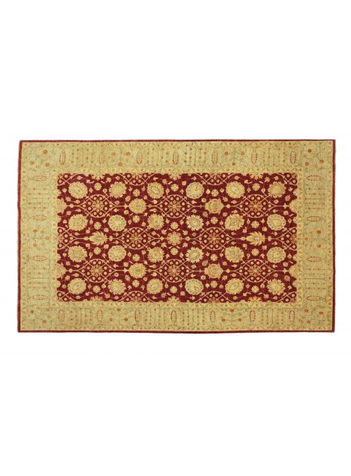 Teppich Chobi Rot 210x310 cm Afghanistan - 100% Hochlandschurwolle