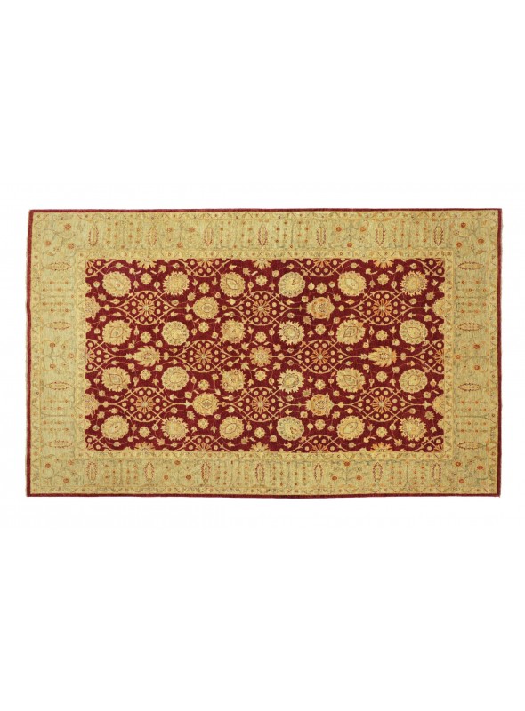 Teppich Chobi Rot 210x310 cm Afghanistan - 100% Hochlandschurwolle