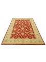 Teppich Chobi Rot 200x280 cm Afghanistan - 100% Hochlandschurwolle