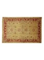 Teppich Chobi Beige 190x250 cm Afghanistan - 100% Hochlandschurwolle