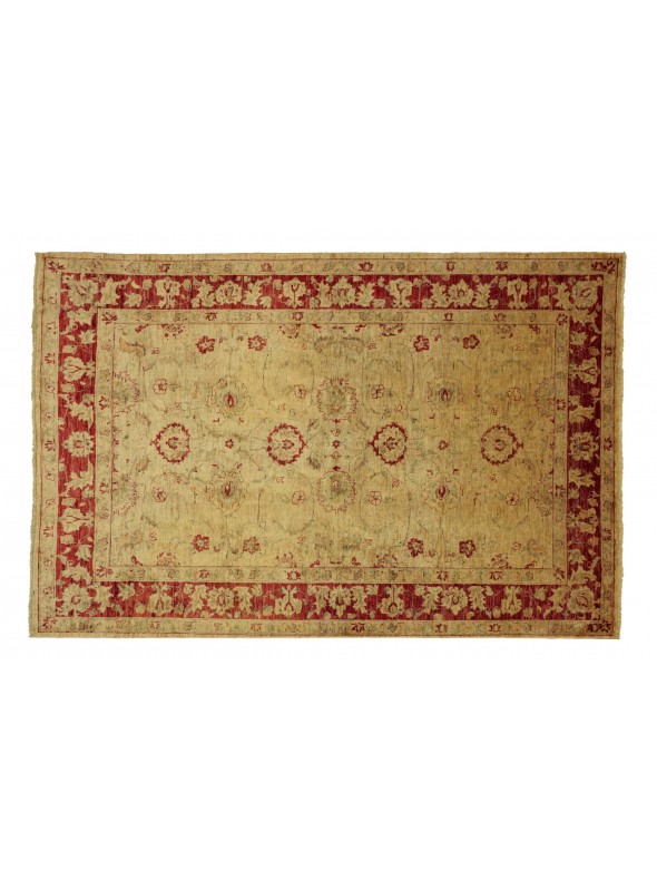 Teppich Chobi Beige 190x250 cm Afghanistan - 100% Hochlandschurwolle