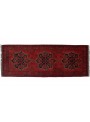 Carpet Khan Mohamadi Brown 60x150 cm Afghanistan - 100% Wool