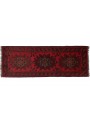 Carpet Khan Mohamadi Brown 60x150 cm Afghanistan - 100% Wool