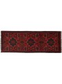 Carpet Khan Mohamadi Brown 60x150 cm Afghanistan - 100% Wool